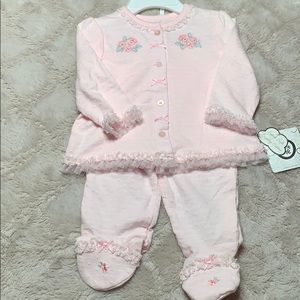 Hat and baby one piece 6 month